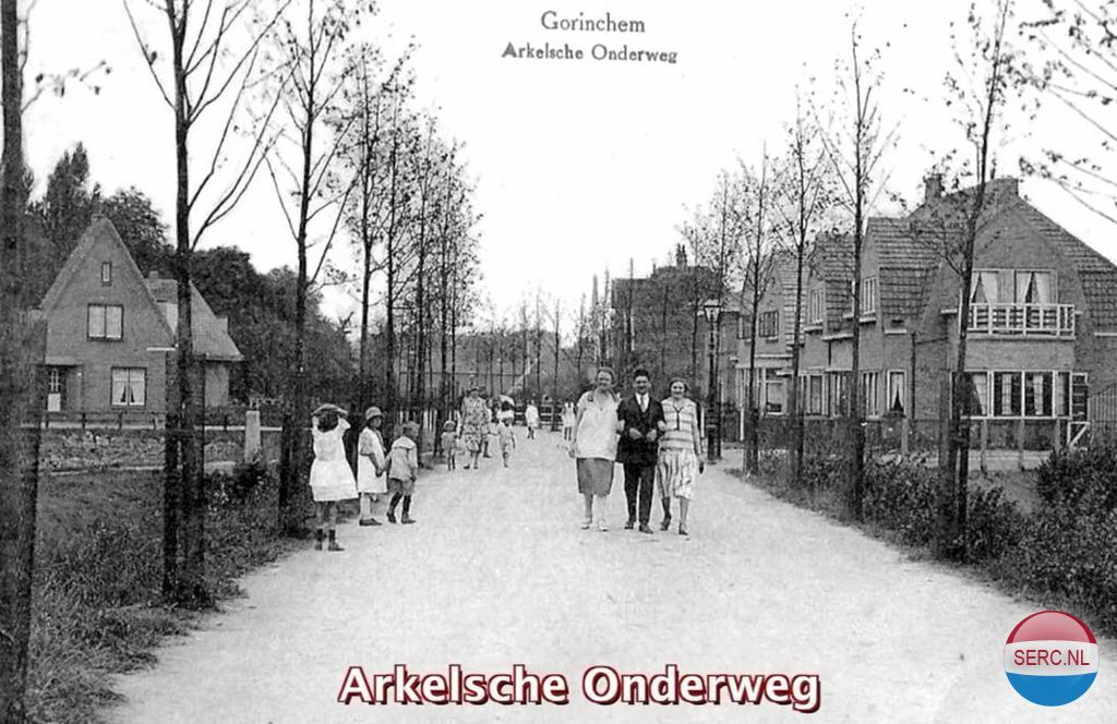 Gorinchem: De Arkelse Onderweg omstreeks 1933