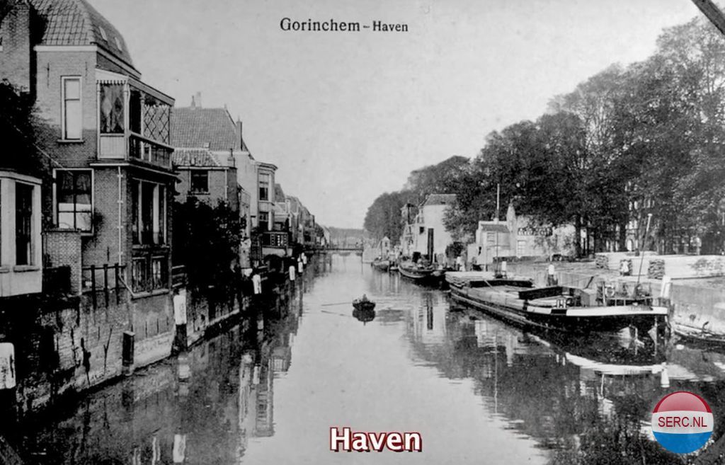 Gorinchem: De haven omstreeks 1947