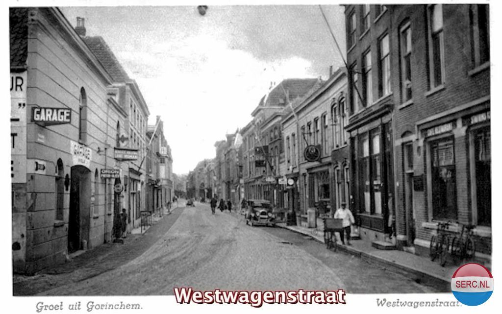 Gorinchem: De Westwagenstraat omstreeks 1935