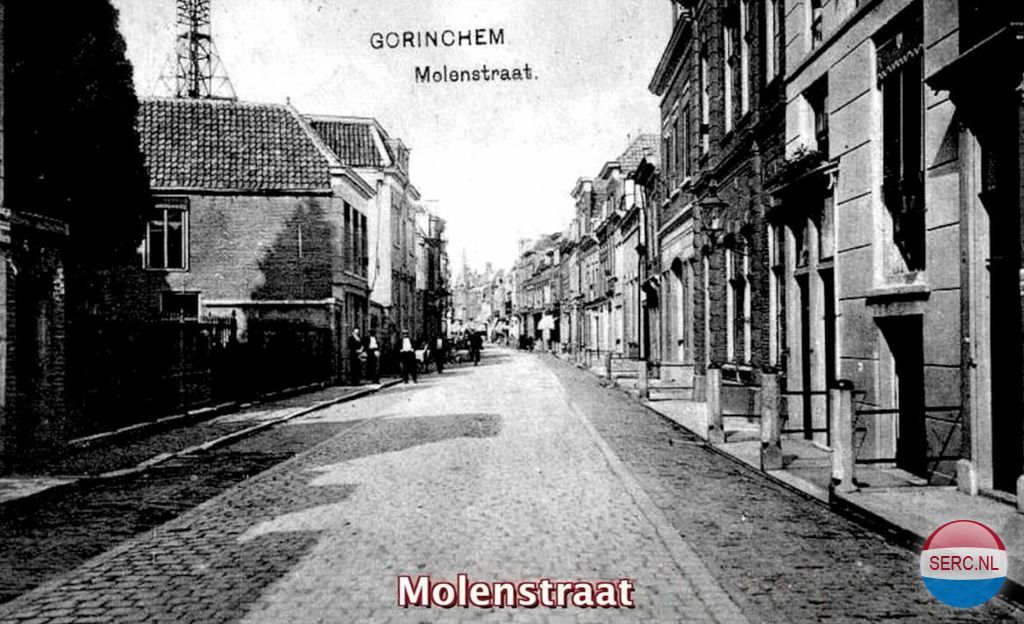 Gorinchem: De Molenstraat omstreeks 1931