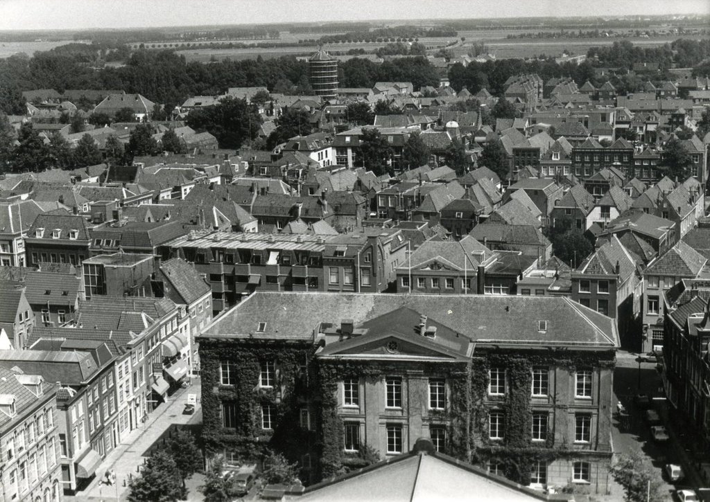 Panorama van Gorinchem uit 1985