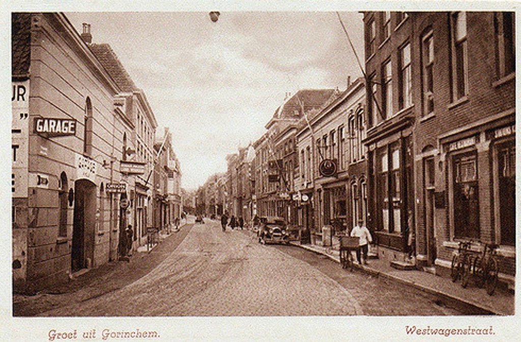 De Westwagenstraat in Gorinchem in de jaren 30