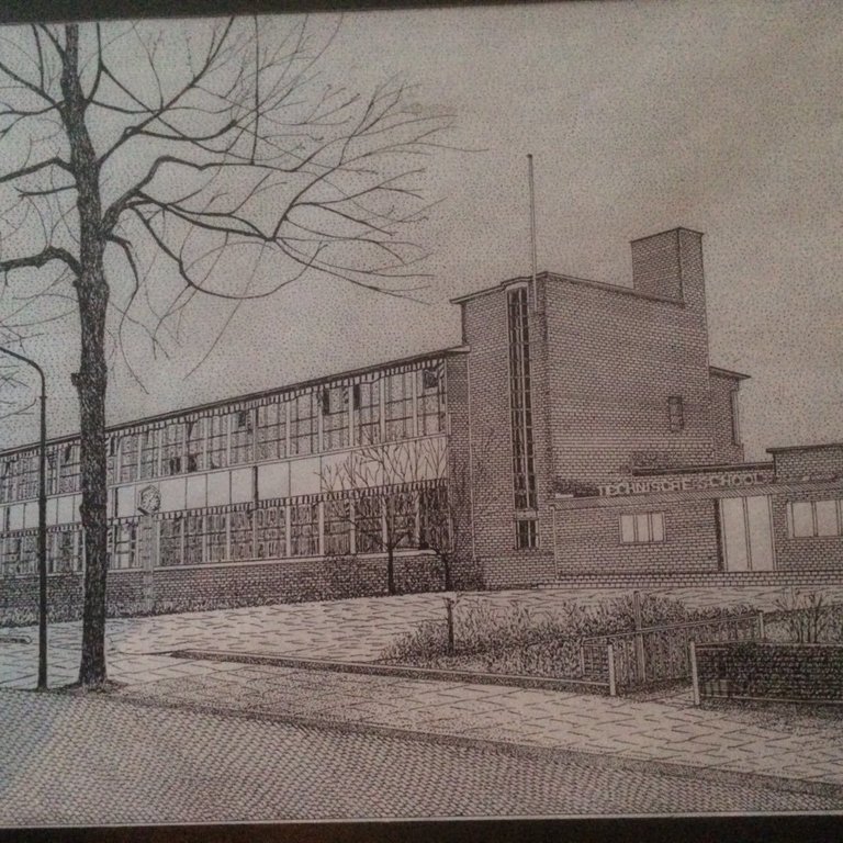 De Technische school in Gorinchem in 1932