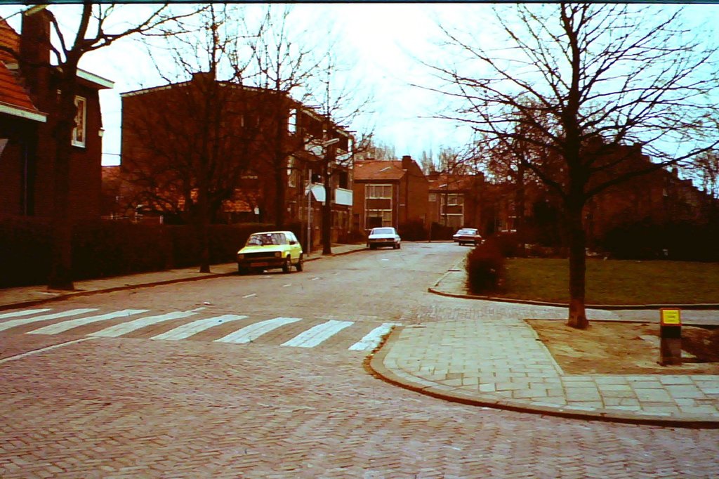 Gorinchem. De Willem van Arkellaan omstreeks 1981