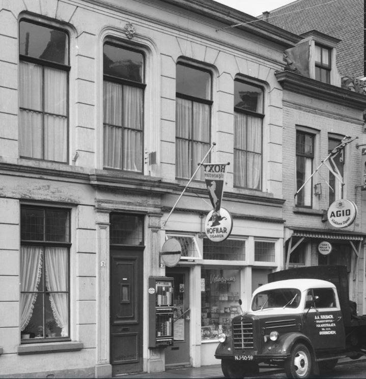 Gorinchem. De Haarstraat omstreeks 1960