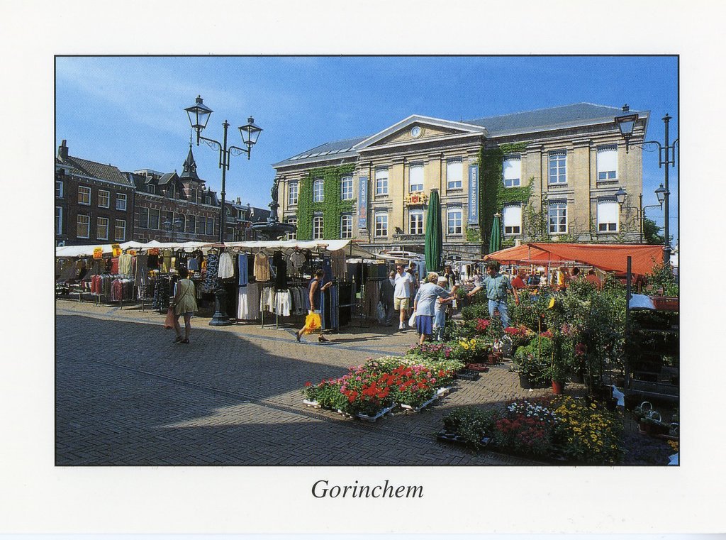 Gorinchem. De Grote Markt omstreeks 1993