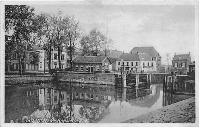 De Kriekenmarkt in Gorinchem omstreeks 19652