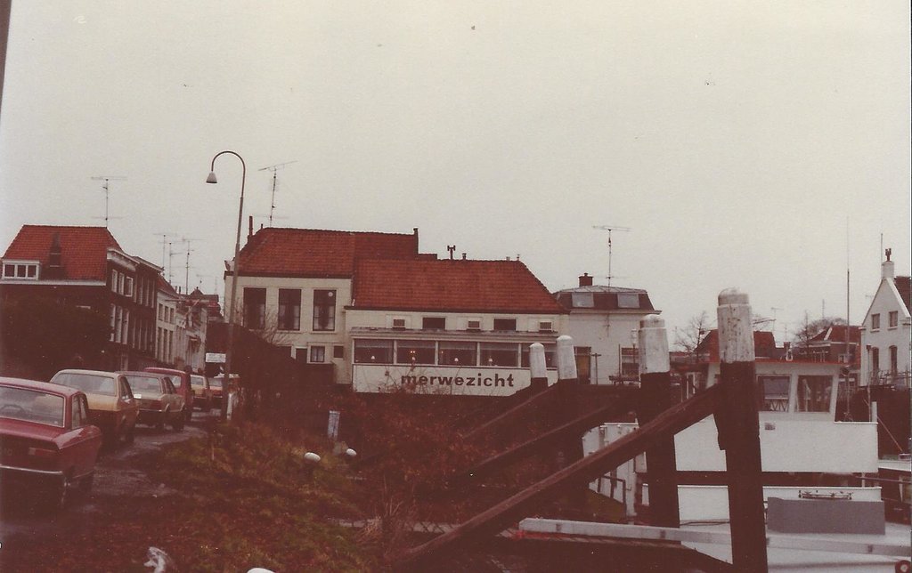 Zicht op Restaurant Merwezicht 1978