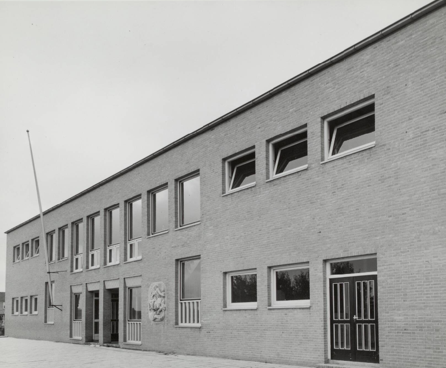 Openbare lagere school Oranje-Nassau te Gorinchem in de jaren 60