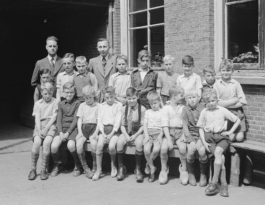 de Christelijke BLO Prinses Beatrixschool te Gorinchem in 1949