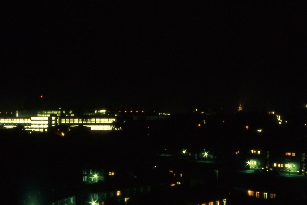 Maastricht: Voedingskanaalweg bij nacht 1987