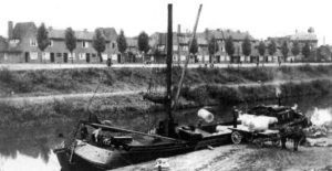 Maastricht: Zuid Willemsvaart ter hoogte Bosschpoort en Bosscherweg – 1943