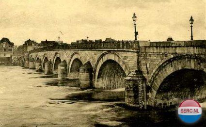 Maastricht: De Sint Servaasbrug 1921