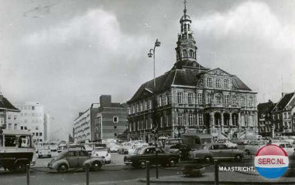 Maastricht: De Markt omstreeks 1964