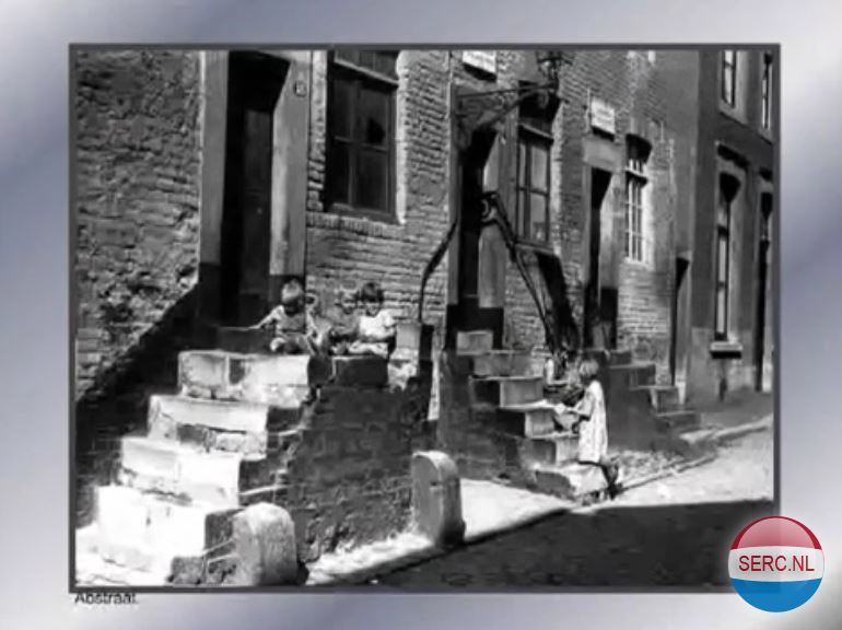 Maastricht: De Abtstraat omstreeks 1928