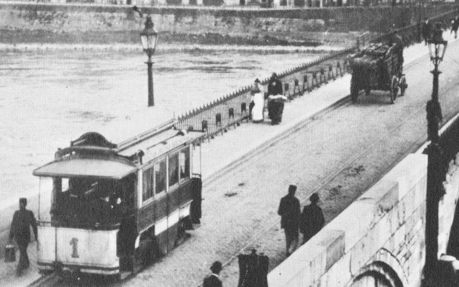 De Sint Servaasbrug in Maastricht omstreeks 1900