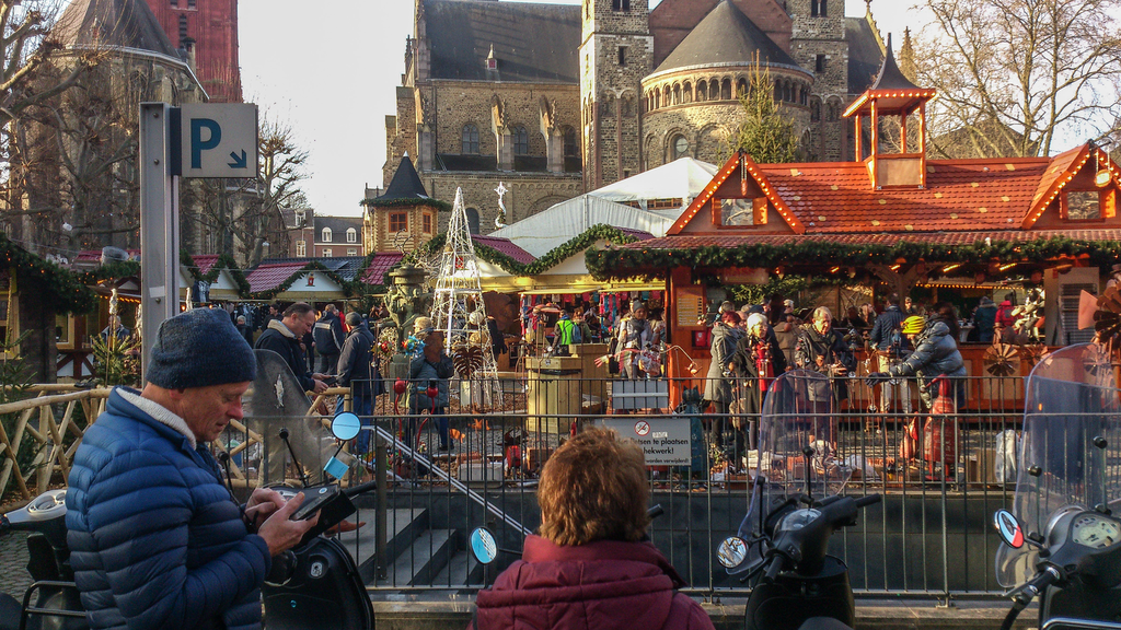 Kerstmarkt op het Vrijthof, december 2016