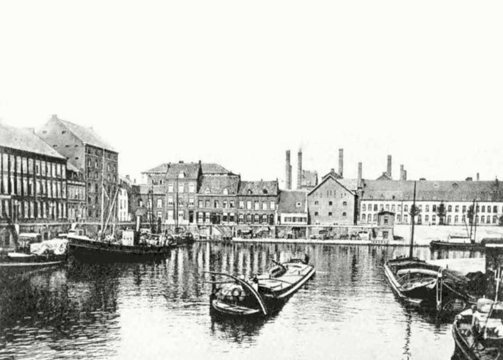 Het Bassin van Maastricht in 1896