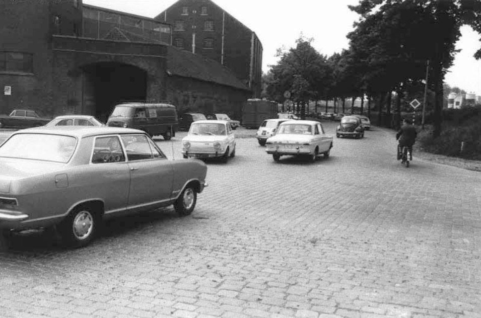Statensingel 1971, links de Boschstraat en rechts de Bosscherweg