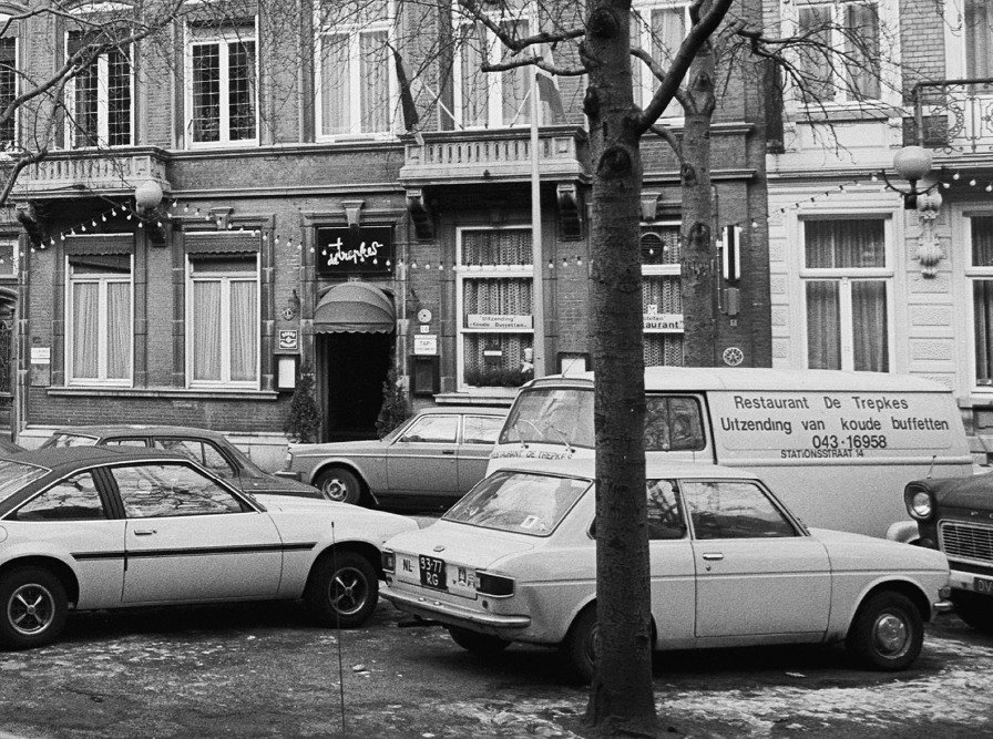 Restaurant De Trepkes aan de Stationstraat in 1979