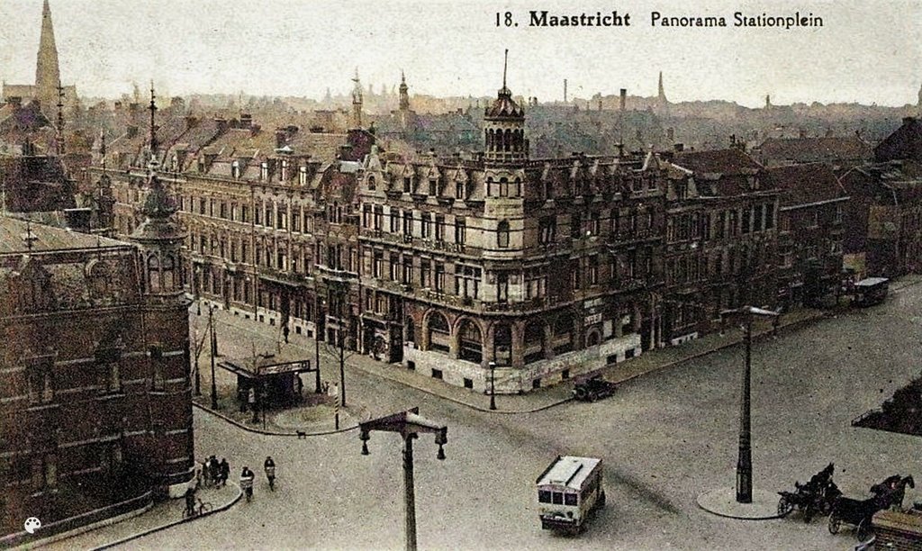 De Stationsstraat 1917