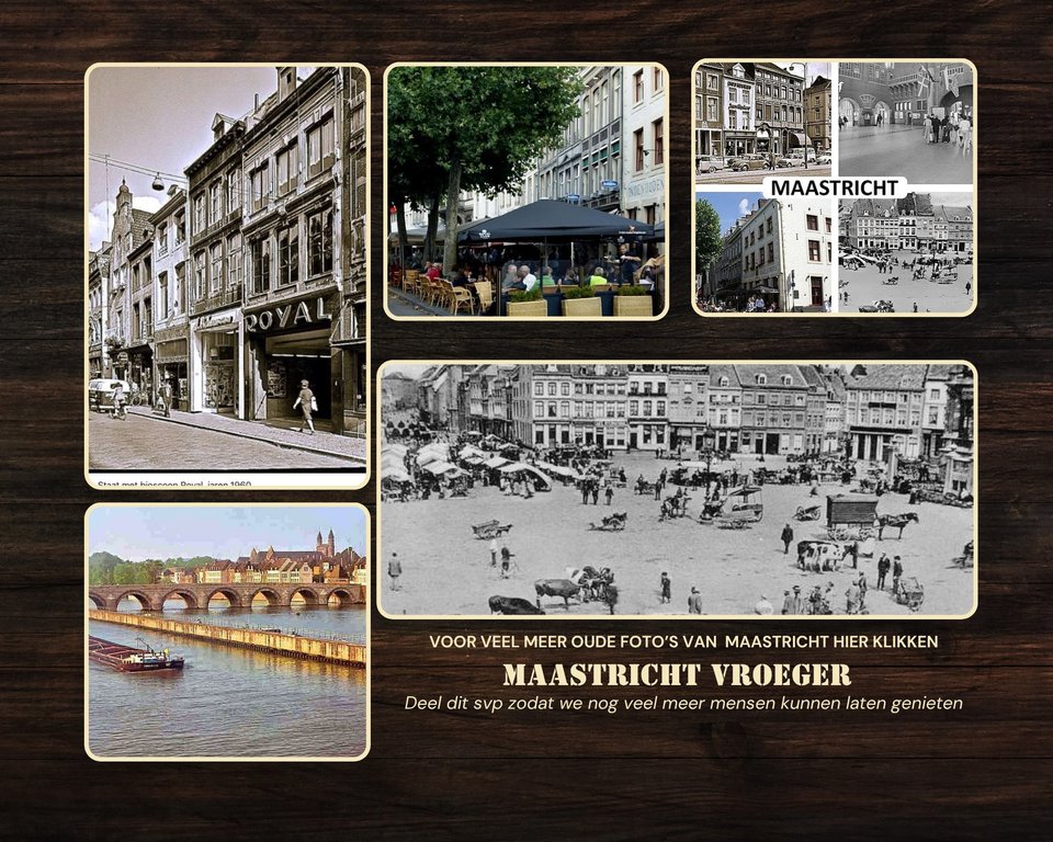 MAASTRICHT ZOALS HET VROEGER WAS - Delen wordt gewaardeerd zodat we nog meer mensen kunnen bereiken. Bekijk het foto-overzicht ONLINE door op de foto te klikken.
