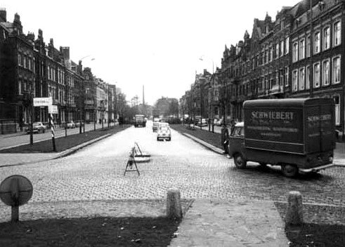 Aw Foto's van Mestreech - De Wilhelminasingel in 1958