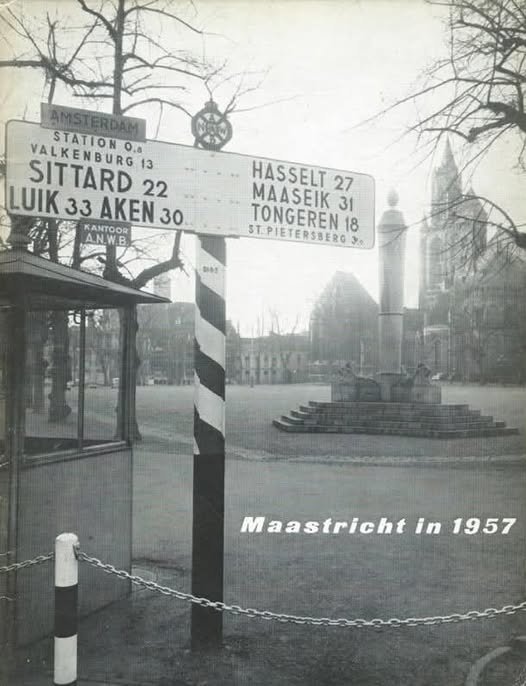 Aw Foto's van Mestreech - Het Vrijthof in 1957