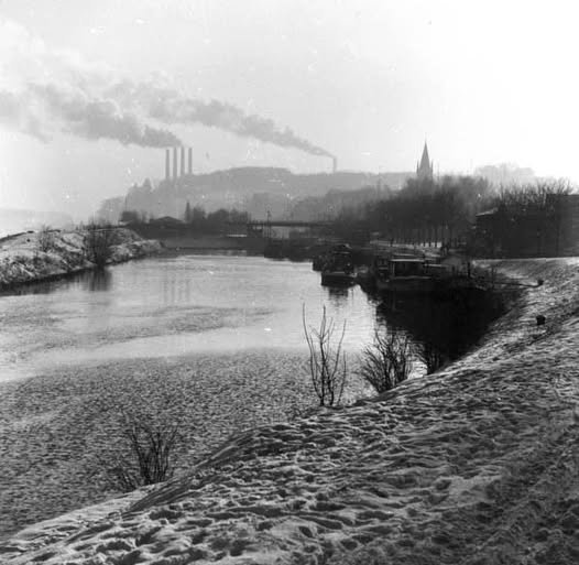 Aw Foto's van Mestreech - De Sint Pietersluisweg in 1961