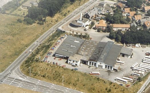 Nijmegen: Luchtfoto Nijmegen 1983 | Neerbosscheweg en Graafseweg