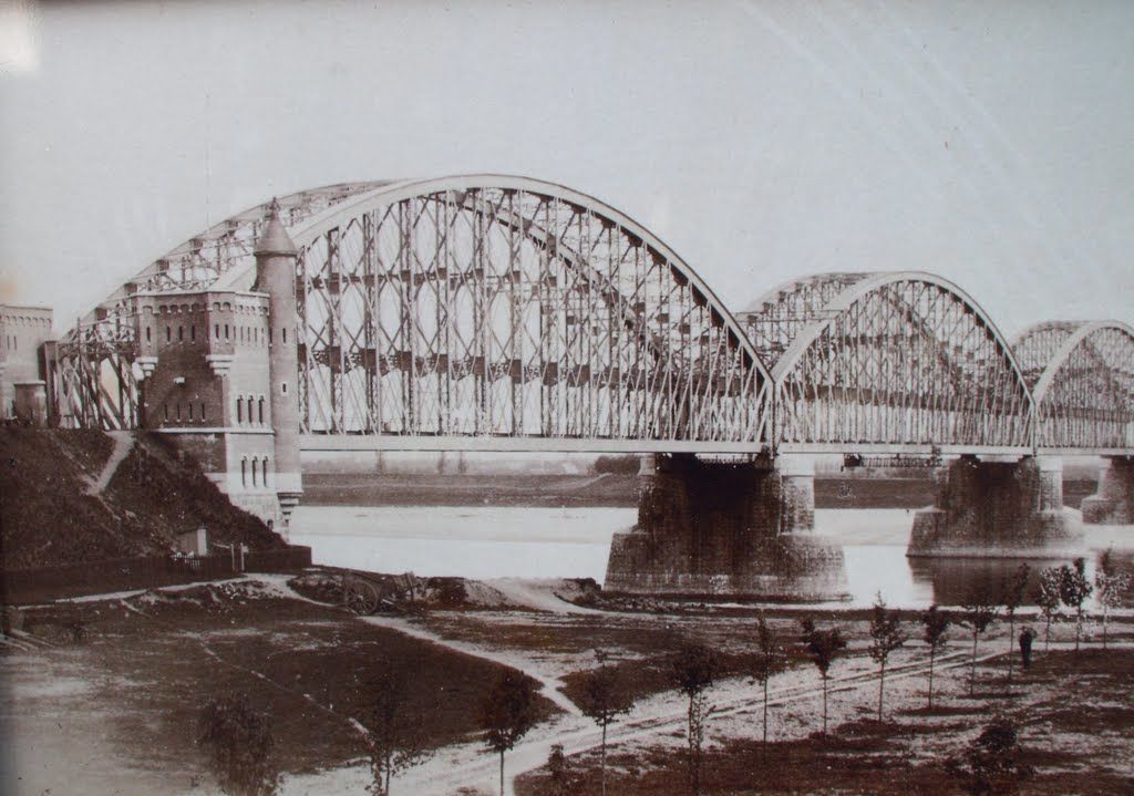 Nijmegen: De waalbrug in 1938