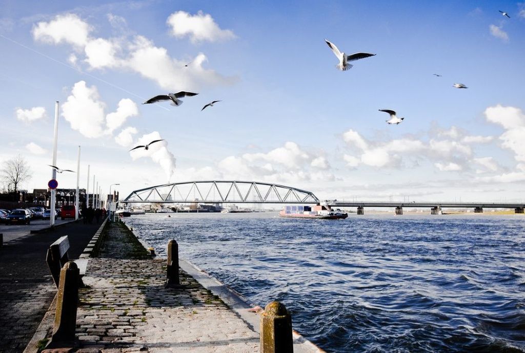 De Waalkade in Nijmegen.