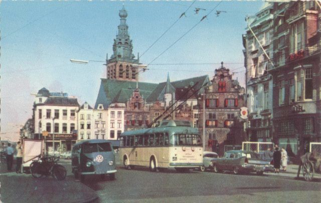 Nijmegen: De Grote Markt in 1963