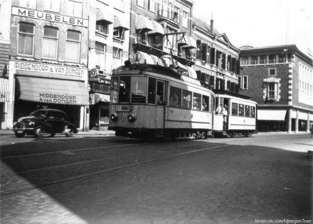 Nijmegen: De Grote Markt 1952