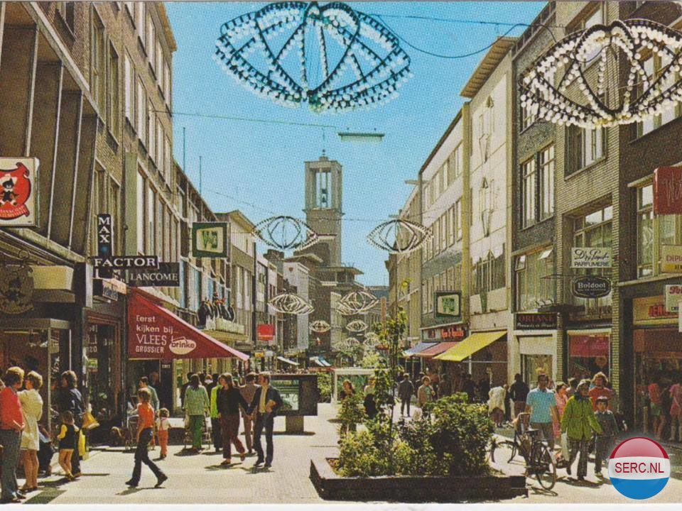 Nijmegen: De Broerstraat omstreeks 1977