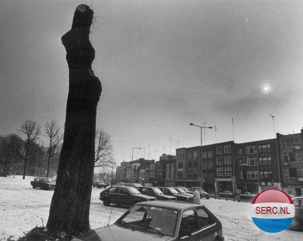 Nijmegen: Het Kelfkensbos in de winter van 1986