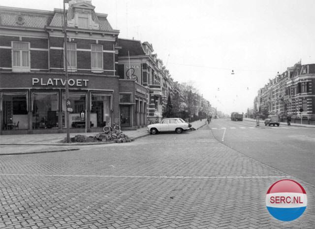 Nijmegen: De St. Annastraat omstreeks 1966