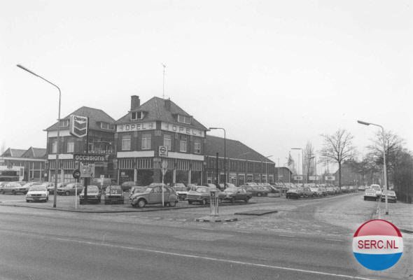 Nijmegen: De Thijmstraat omstreeks 1980