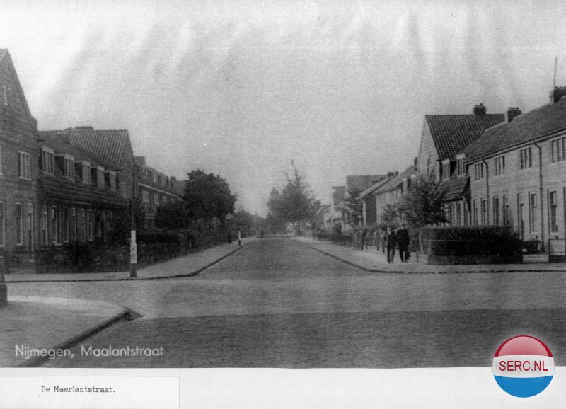 Nijmegen: De Maerlantstraat omstreeks 1927