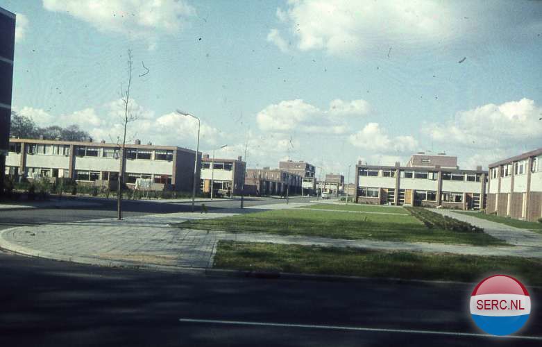 Nijmegen: De gezien van de Grootstalselaan omstreeks 1965