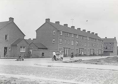 De Zonnebloemstraat in de jaren '50