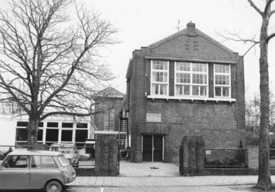 Het Hazenkamp College aan de Marterstraat in 1978