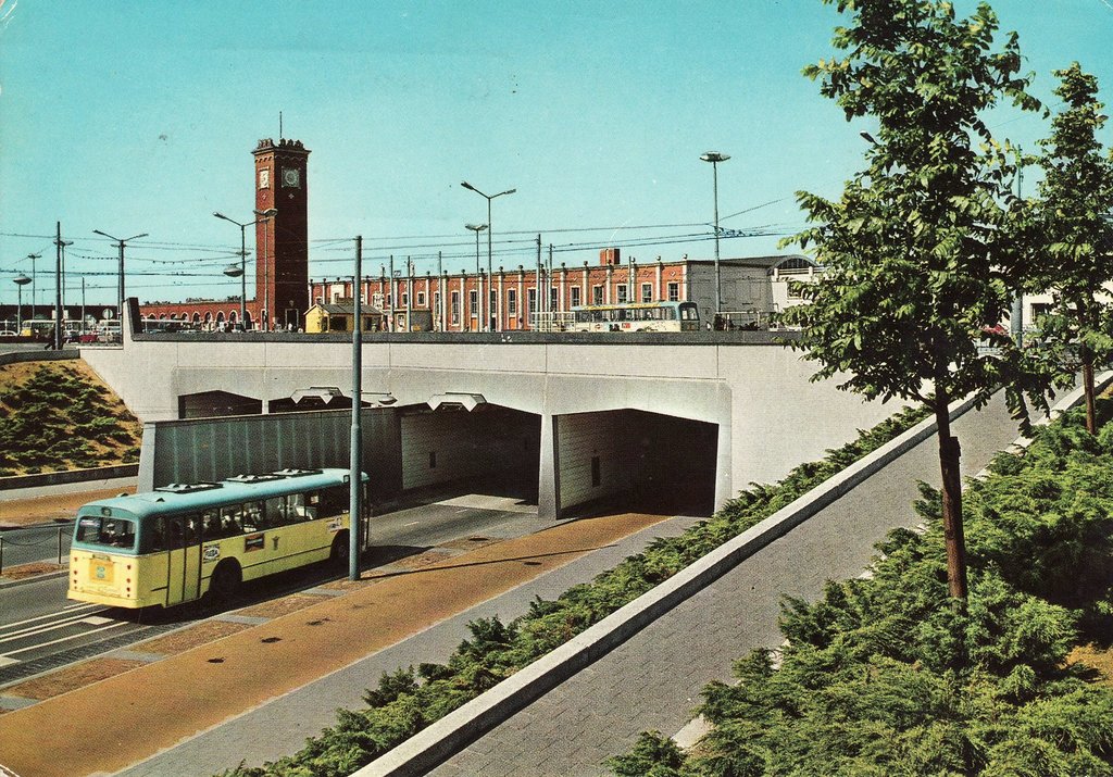 Het station van Nijmegen in 1969