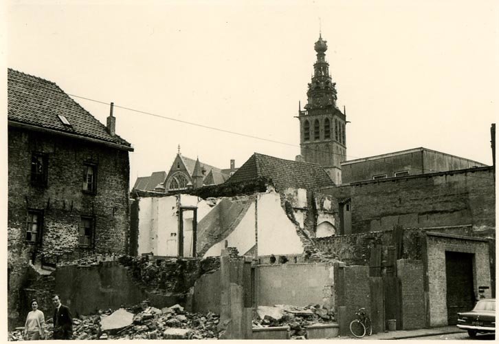 Nijmegen. De Korte Brouwerstraat in de jaren '60