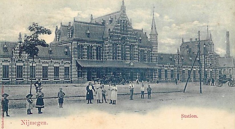 Station Nijmegen omstreeks 1901