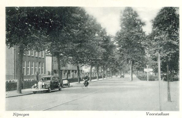 De Voorstadslaan omstreeks 1935