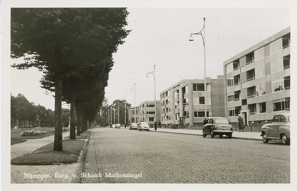 De Van Schaeck Mathonsingel omstreeks 1958