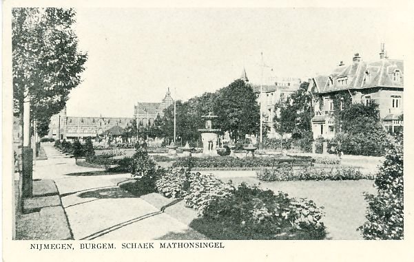 De Van Schaeck Mathonsingel omstreeks 1937