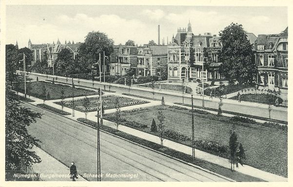 De Van Schaeck Mathonsingel omstreeks 1931