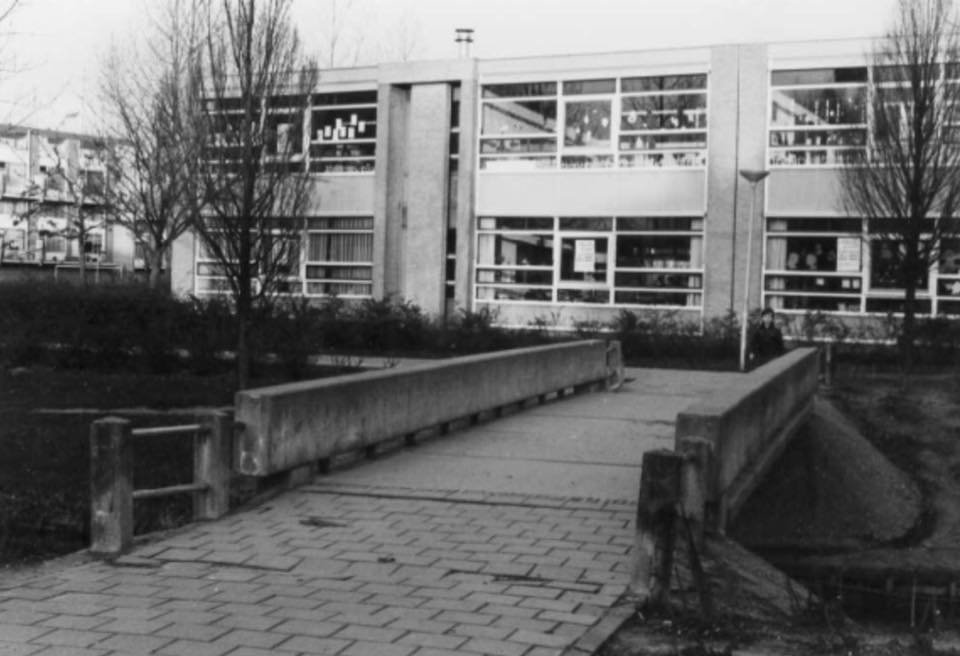 Nijmegen - De Rudolf Steinerschool, omstreeks 1979
